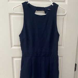 Navy blue romper